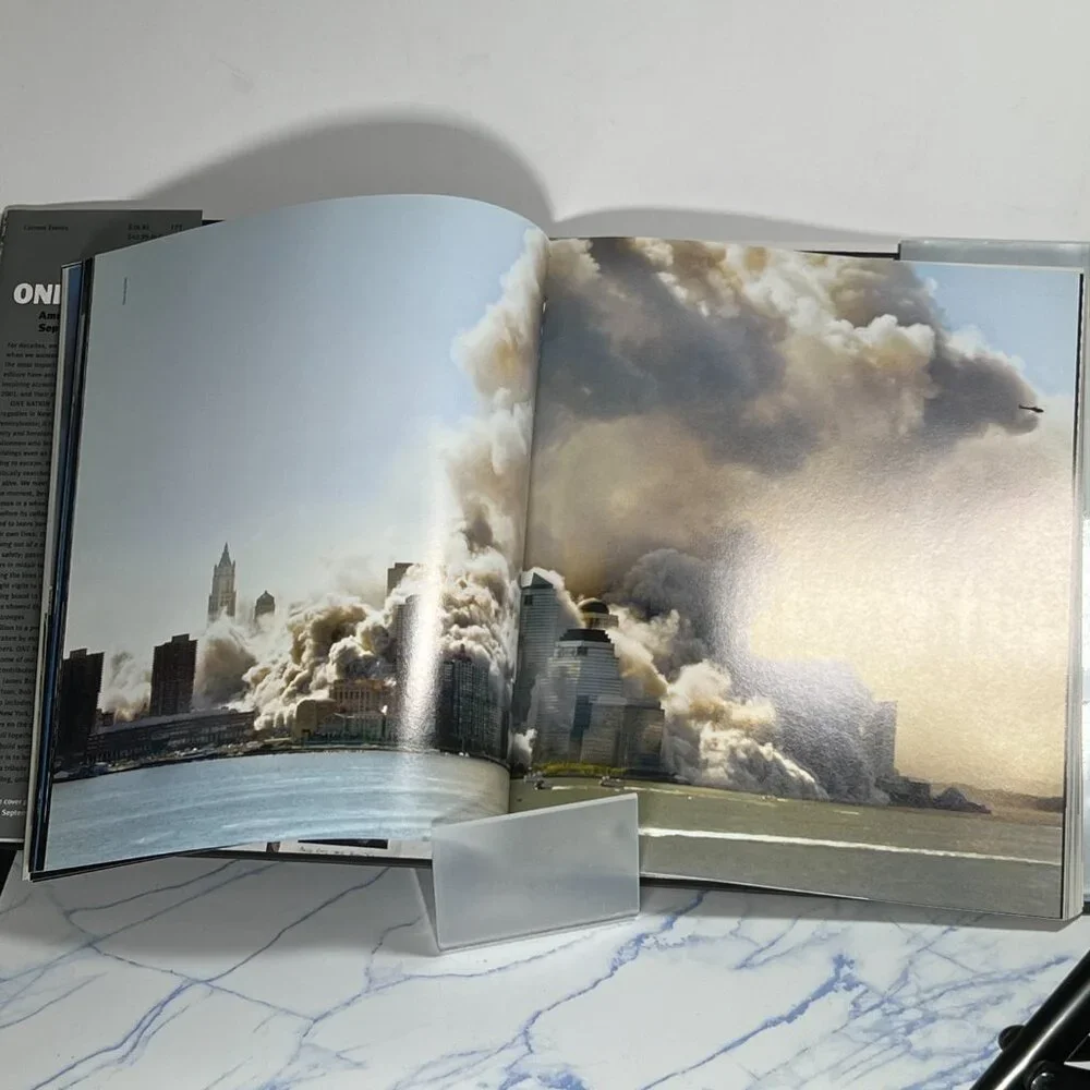 LIFE One Nation America Remembers 9/11 Hardcover Book Twin Towers NYC
